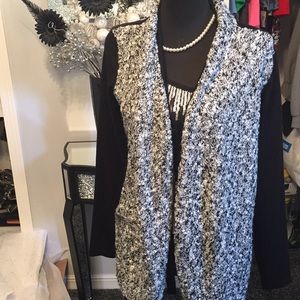 Ladies New glitter sweater.  Medium